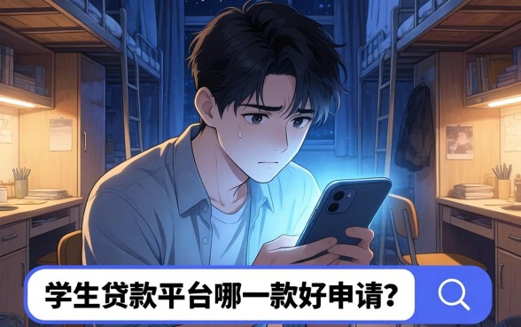 学生贷款平台哪个好下款,归集五个无视黑户秒下款的口子