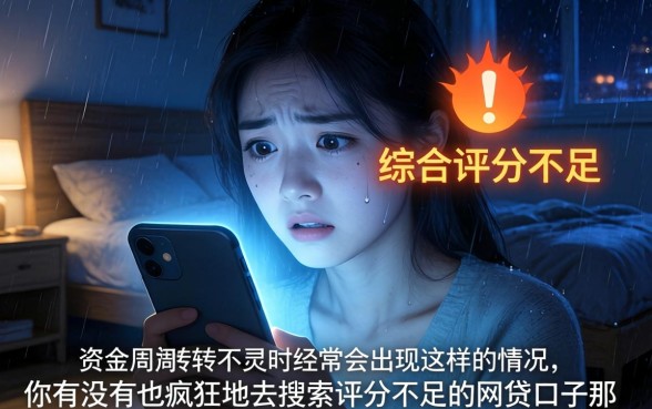 评分不足下款的网贷口子，细致阐述5个贷款通过高的平台