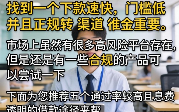 好下款的口子论坛，汇总5个黑白贷款不是高炮的app