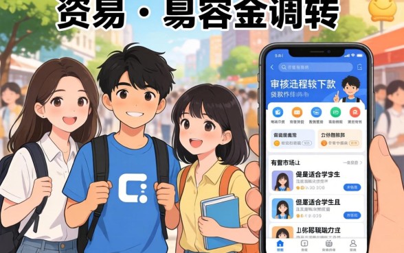 什么贷款软件容易借到钱，倾情分享五个大学生可以使用的平台