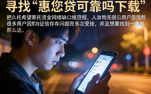 惠您贷可靠吗下载，遴选五个无视逾期大数据花户黑户平台