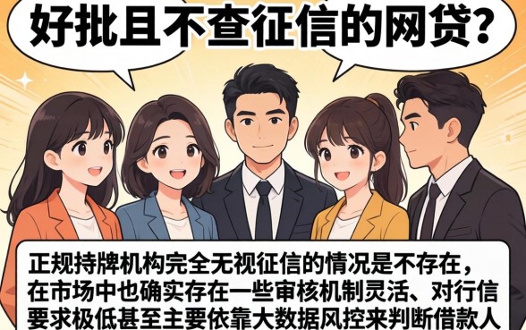 好批的无视征信网贷口子有哪些,汇整五个真正不查征信的贷款平台