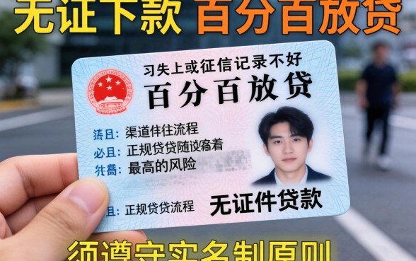 无身份证借钱软件，鼎力推荐五个不看征信负债的网贷百分百下款平台