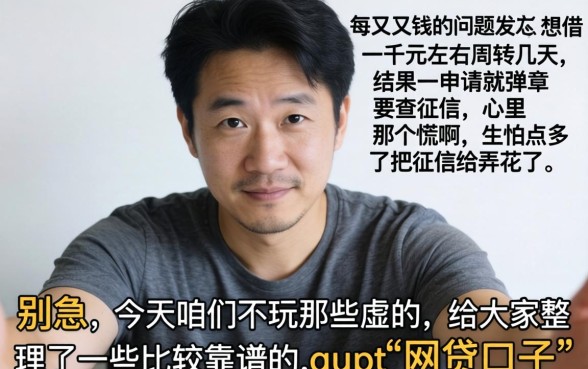 1000元七天贷款，规整五个周周到贷款相同系列的平台