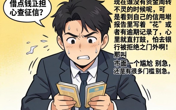 征信黑花了怎么能处理掉呢，陈列五个靠谱的借款app