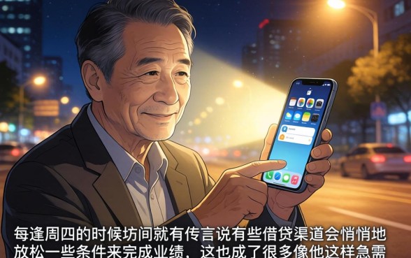 周四放水借款口子，甄选五个低门槛不查征信的平台