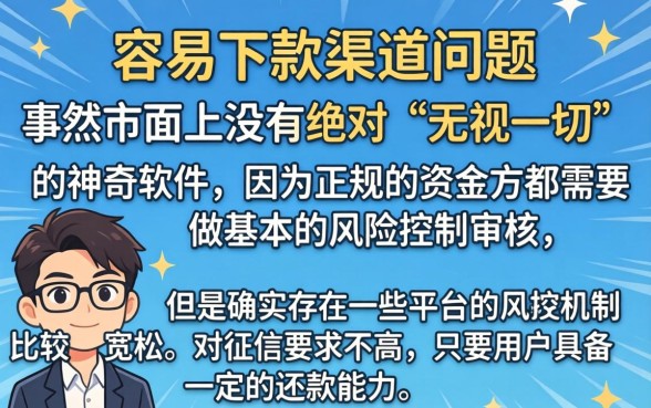 网贷有哪些口子好下款的软件，罗列五个无视一切是人就下款软件