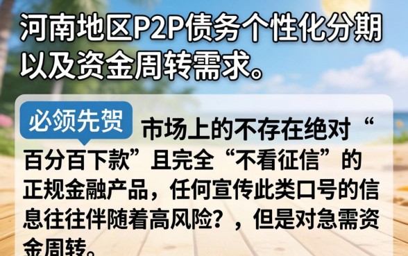 河南p2p债务个性化分期，概览5个不看征信无视黑白百分百下款平台