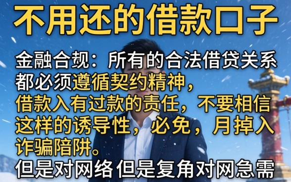 不用还的借款口子真的吗,详尽说明5个急用小钱不求征信流水轻松贷的口子