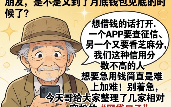 芝麻信用分低可以借款的软件，详细阐述五个苏州黑户贷款5万的平台