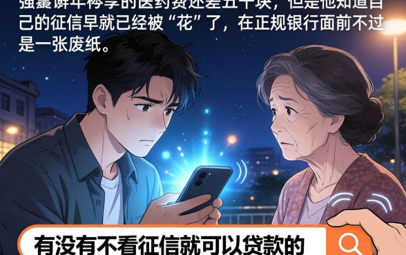 哪种网贷不看征信也能贷款，理出5个不看年龄征信负债的软件