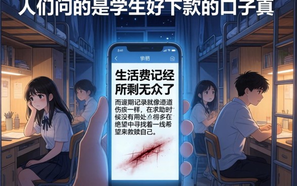 学生好下款的口子，概括五个逾期太多仍可下款的平台