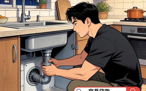厨房的水槽下水道口子用什么,详细阐述5个轻松贷10万的平台