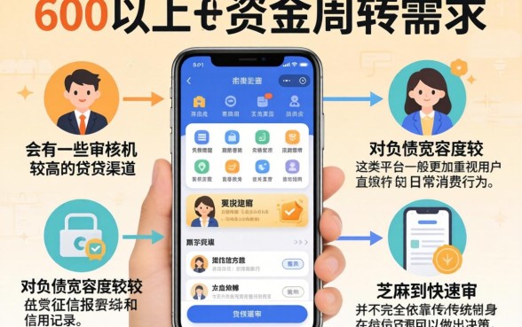 2026芝麻分高下款的口子，诚意推荐五个不看负债秒下款的网贷口子