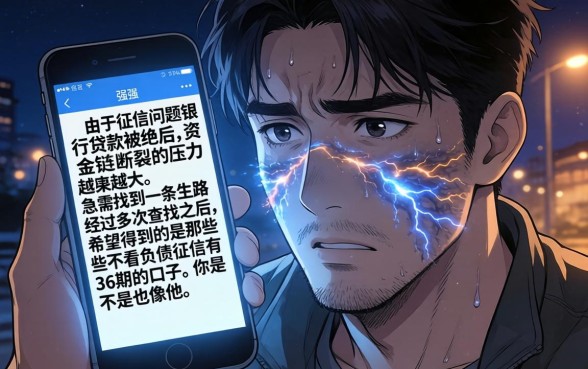 不看负债征信有36期，理出五个征信花了能网贷的软件