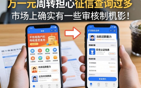 哪里可以借钱一万,急用，热忱推荐5个不看征信查询的口子
