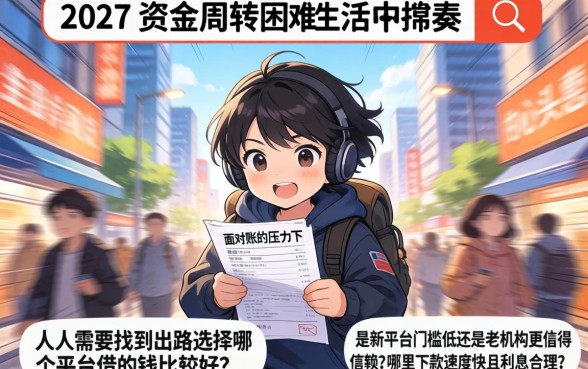 借钱去哪个平台借比较好，热忱推荐五个摆脱欠款束缚贷款新软件