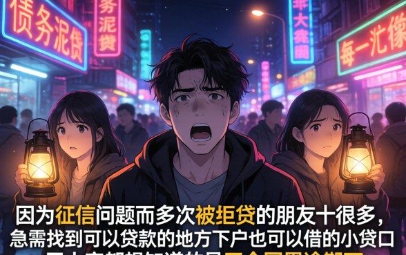 下户也能借的小贷口子，归集五个网黑逾期下款平台