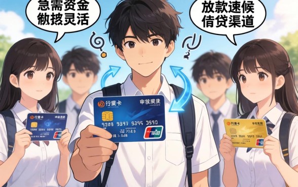 有信用卡能秒下的口子，归纳五个大学生可以使用的平台