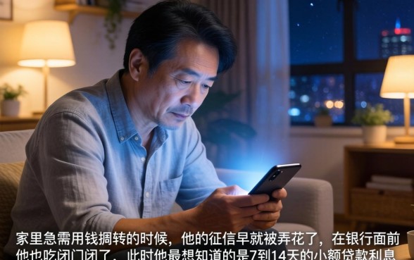 7到14天小额贷款利息，归纳五个逾期太多能下款口子