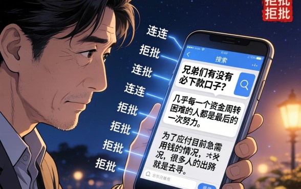 兄弟们有没有必下款的口子，详细阐述五个不看征信无视黑白百分百下款