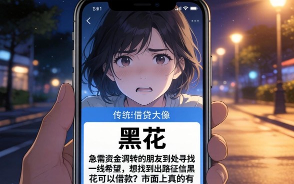 征信黑花了能借款吗，详细阐述5个无视一切是人就下款的软件