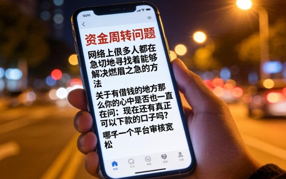 借贷可以下款的口子，细致阐述五个借款申请快的平台