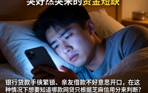 哪个网贷只看芝麻信用分,汇总五个手机和身份证快速借钱平台