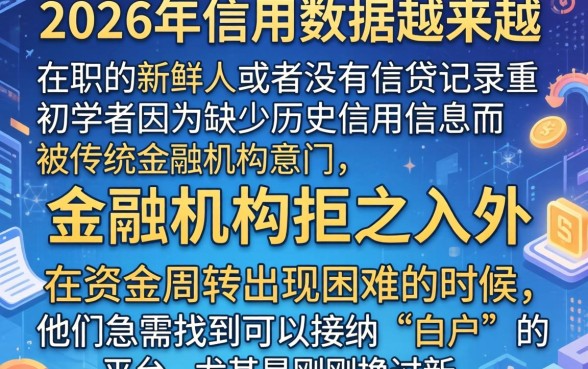 2026白户能下款的口子，细致阐述5个新手机号容易下款的app