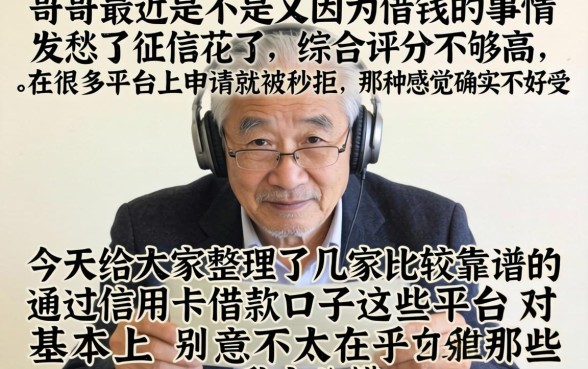 凭信用卡借款口子，条列五个无视综合评分不足的网贷