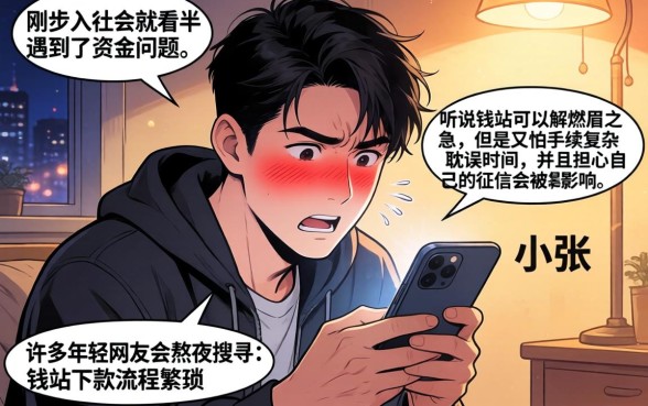 钱站下款手续复杂吗，整合五个20岁可以借钱平台不查征信的口子