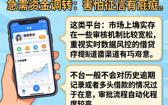 秒下款不看多头不看逾期，甄选五个无视黑白户秒过的网贷