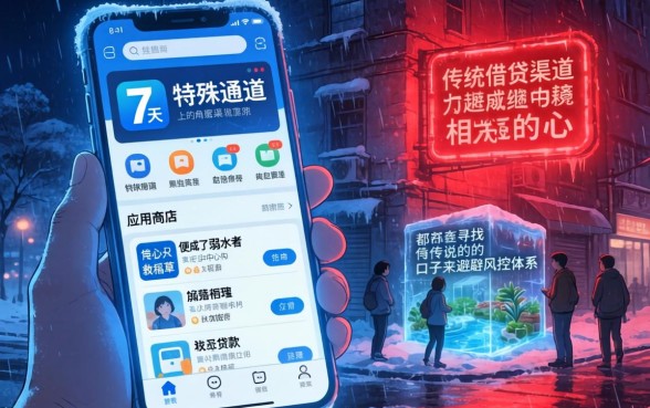 7天贷款app口子大全，概览五个网黑烂户无视风控口子