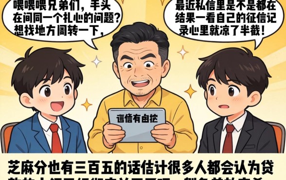 芝麻分三百五能不能贷款，甄选五个借钱平台不看综合评估的软件