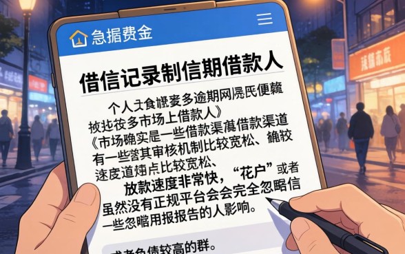 夜晚秒下款的口子，筛选5个逾期太多能下款口子