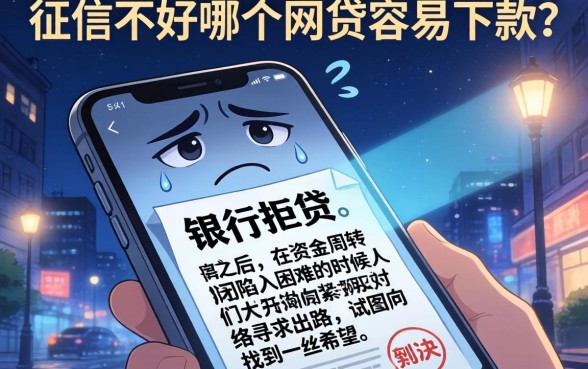征信不好哪个网贷最容易下款，理出五个黑户0门槛贷款app