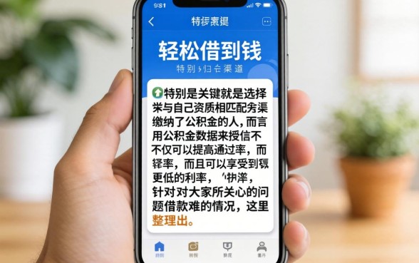什么软件借钱容易借得到，揭秘5个公积金借钱平台