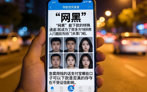 支付宝哪些口子能下款，汇总五个无视网黑征信黑5000贷款口子