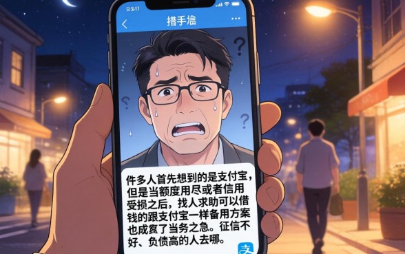 能直接借钱的和支付宝一样，揭秘五个征信不好负债高的口子