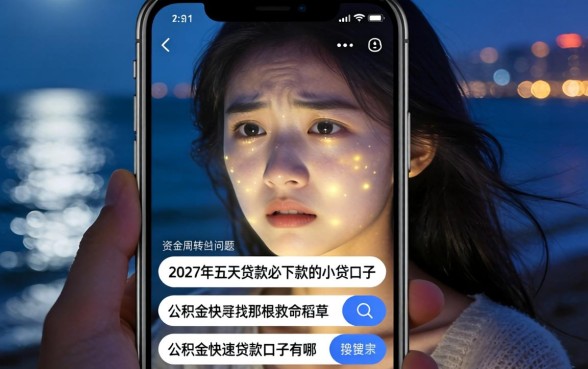 五天贷款必下款的小贷口子,条列五个公积金快速贷款口子