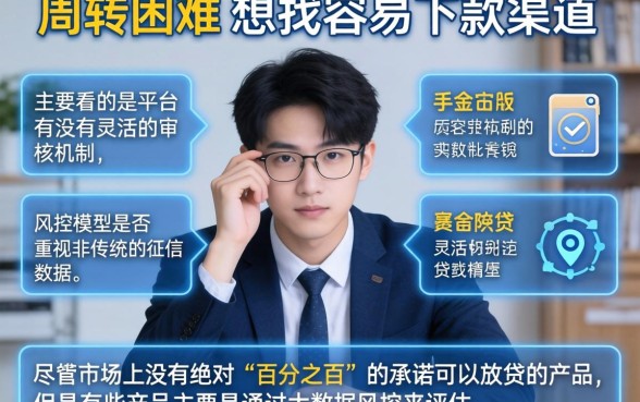 容易贷得到款的网贷，热忱推荐五个无视征信黑白100%秒下软件