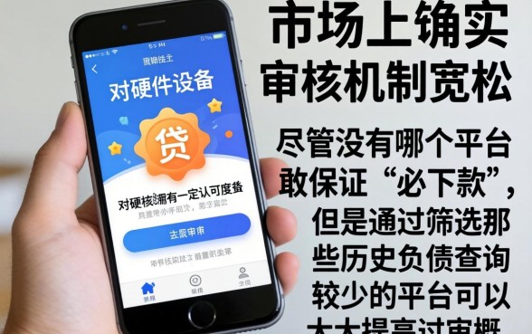 苹果手机7必下款的口子，梳理五个不看欠款的贷款软件