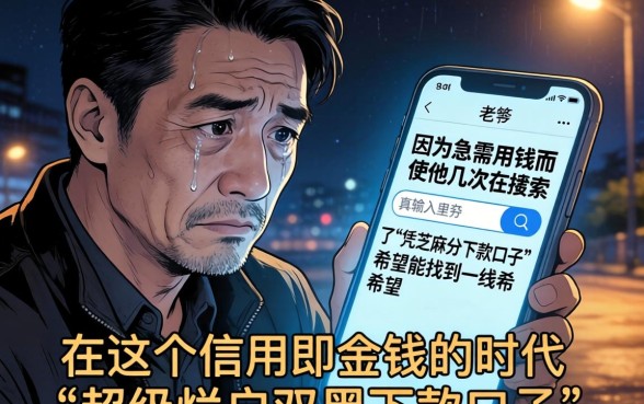 凭芝麻分下款的口子，细致阐述5个超级烂户双黑下款口子