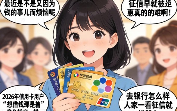 2026年信用卡用户，梳理五个高炮无视逾期能下的口子