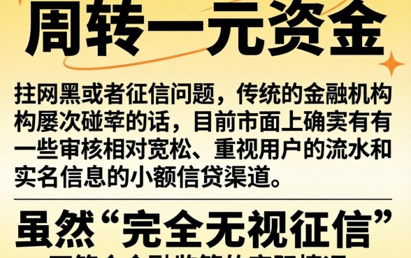 在哪里可以贷款1万，胪列5个无视网黑征信黑5000贷款口子