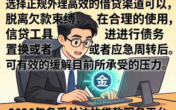 2026好的贷款软件，细致阐述5个摆脱欠款束缚贷款新口子