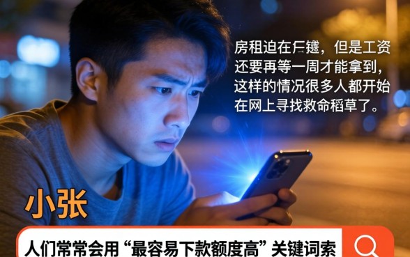 最容易下款额度高的，陈列五个可以借钱不用审核的口子