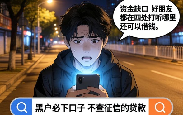 各位老哥有没有能下的口子啊,罗列五个黑户好下款的平台