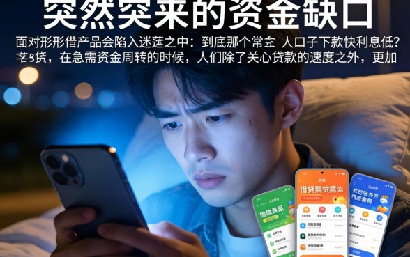 哪个口子下款快利息低，汇总5个不上征信报告的贷款app