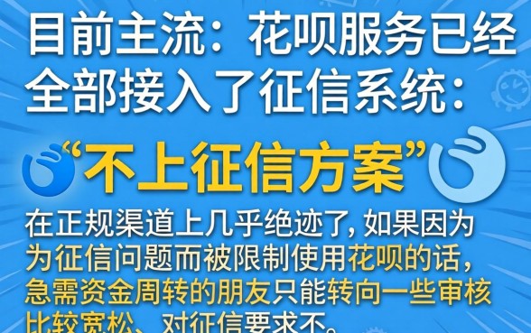 花呗有不上征信方案吗，陈列5个黑户借钱0门槛极速下款平台